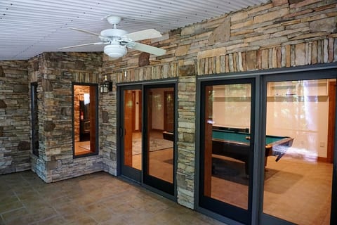 Duke Forest Zen Treehouse - pool table, decks