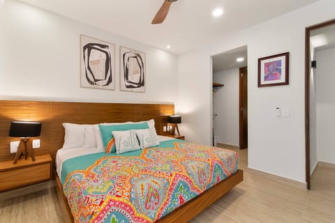Master Bedroom with King Size Bed