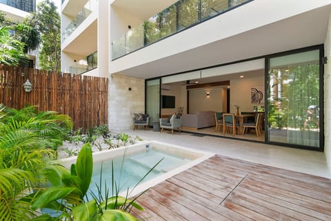 Private Terrace with Plunge Pool