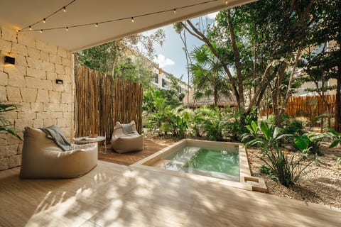 Private Terrace with Plunge Pool