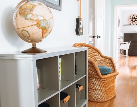 A quiet spot for kids to explore.