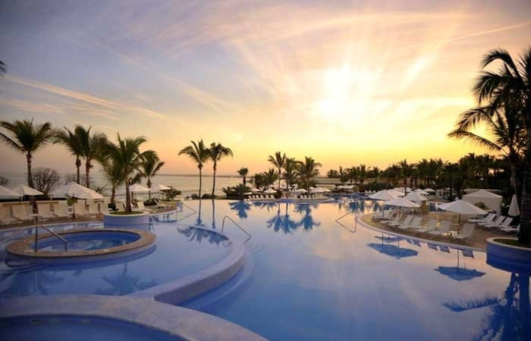 Pool and Beach at Pueblo Bonito Emerald Bay, Vacation Travel Exclusives