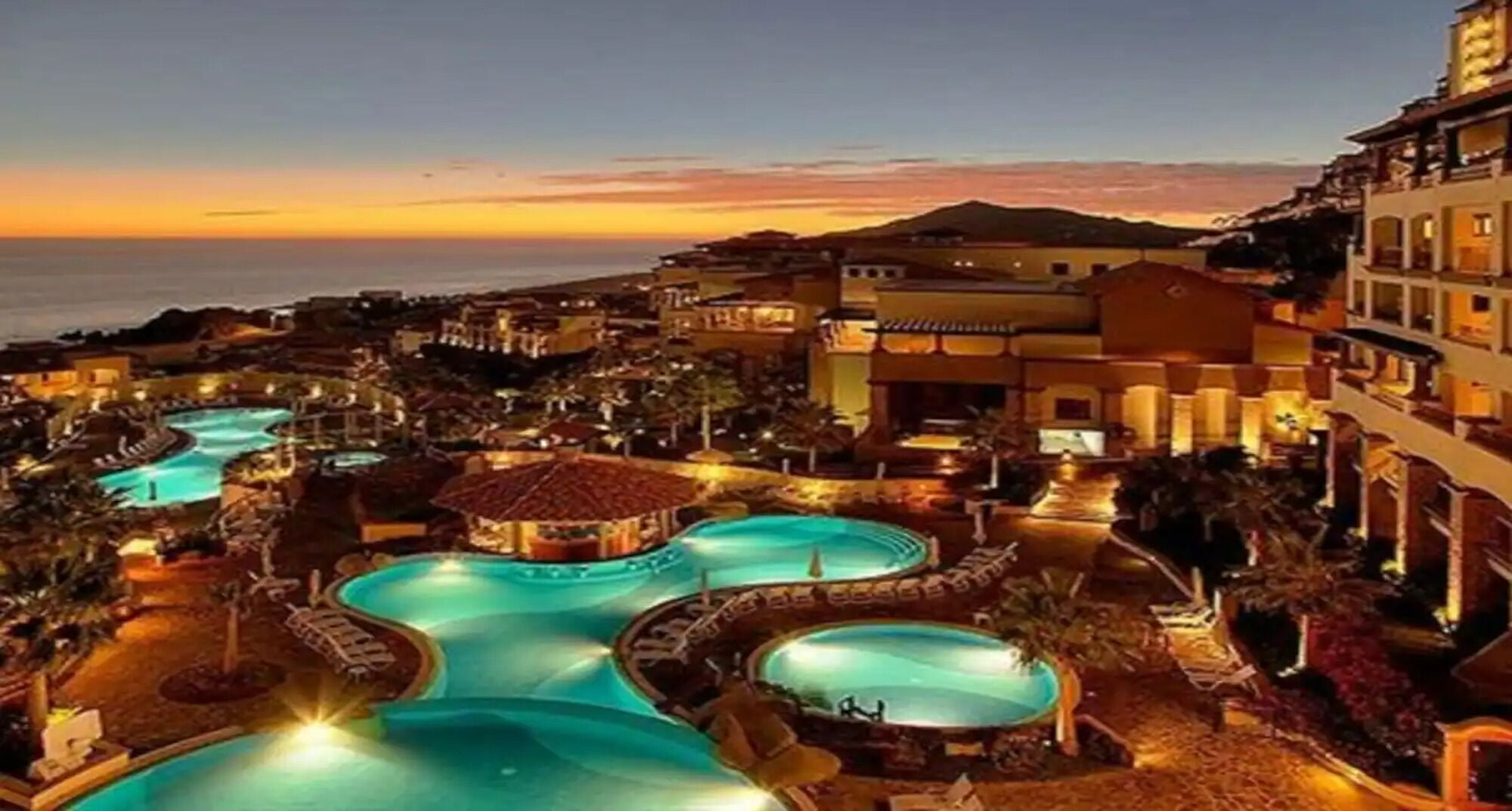 Pools and Beach at Pueblo Bonito Sunset Beach, Vacation Travel Exclusives