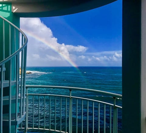 Breathtaking view from the living room balcony