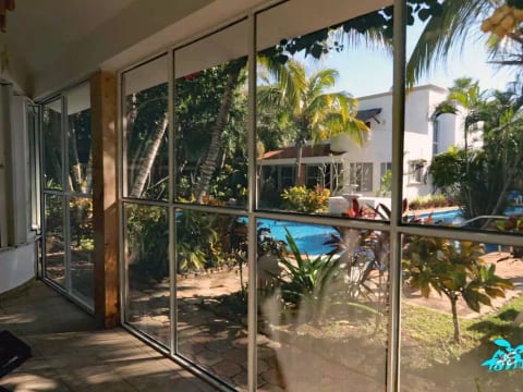 The View from the Villa's Screened Porch