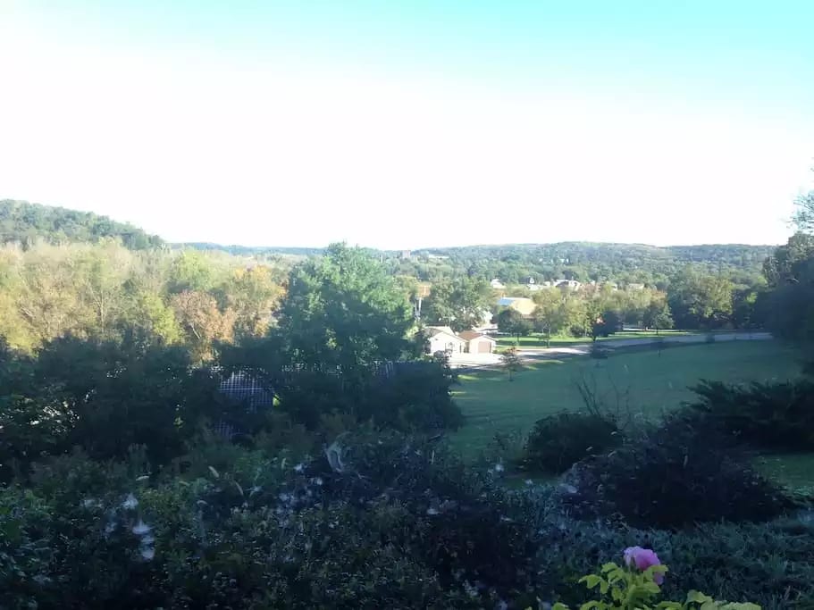 Beautiful view over the Oneota Valley.