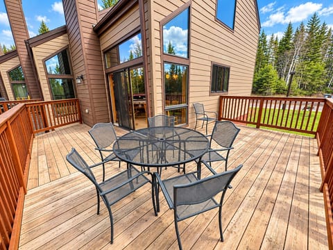 Large end unit deck