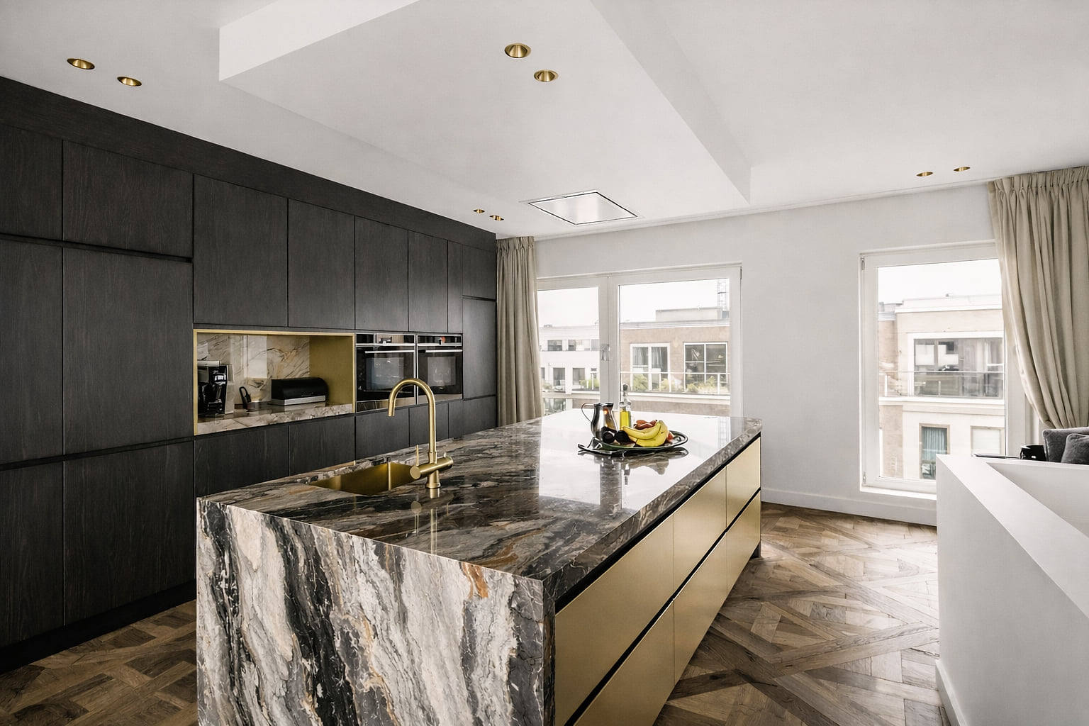 Modern 2BR Canal Penthouse