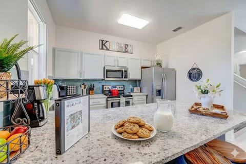 Our full kitchen is ready for you to prepare all of your meals for the family