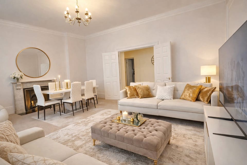 LuxuryLondonStays - 2000ft Huge, 3Bed 3Bath, AC, 5 mins to St James Park, Buckingham Palace - Greater London
