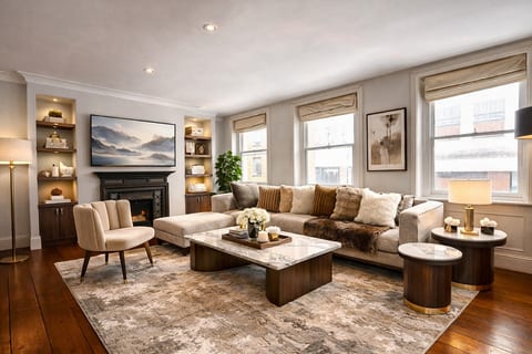 LuxuryLondonStays - 1300ft Fitzrovia Soho 2B2B by Tottenham Court Road Station Elizabeth line & Oxford Street