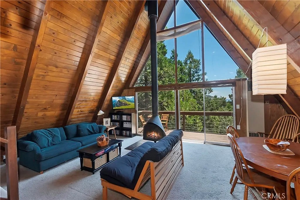 Vintage Mid Century Modern A Frame Cabin image 1