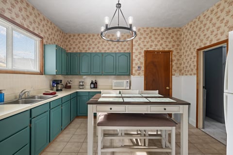 Well-stocked kitchen