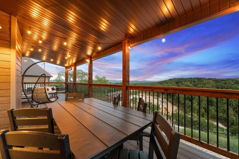 Main floor deck view