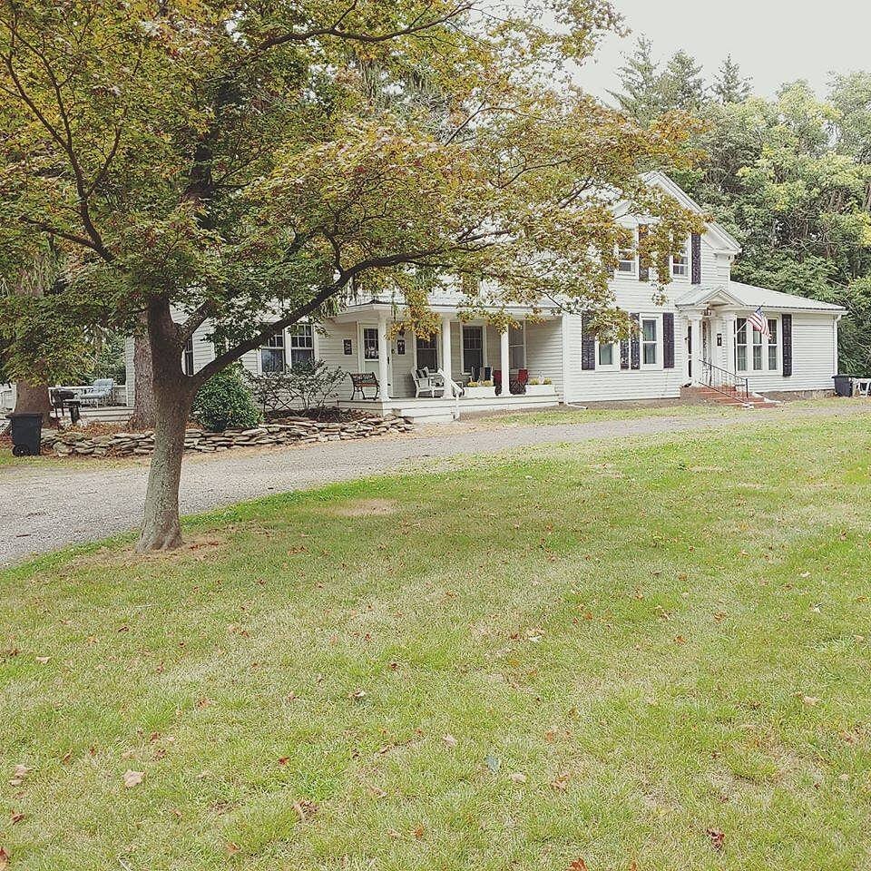 Your private entrance with a beautiful sitting porch!