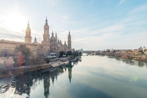 Stay in Zaragoza's historic center
