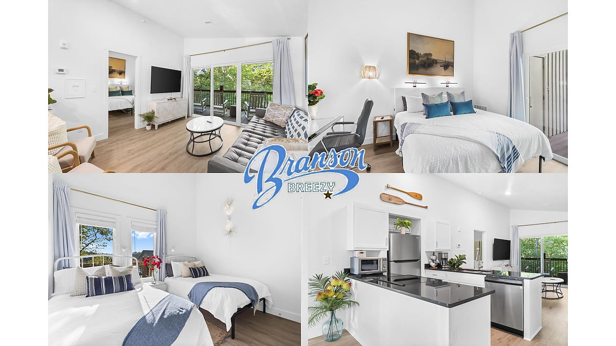 The Branson Breezy | 2BR • 2BA • 4 Beds • Sleeps 7 image 1
