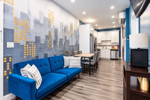 Bright open living area — spacious group hangout with plenty of seating.