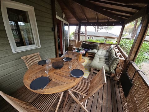 Mer et Pins - chalet with swimming pool