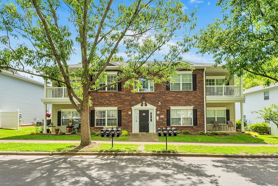 Front of condo