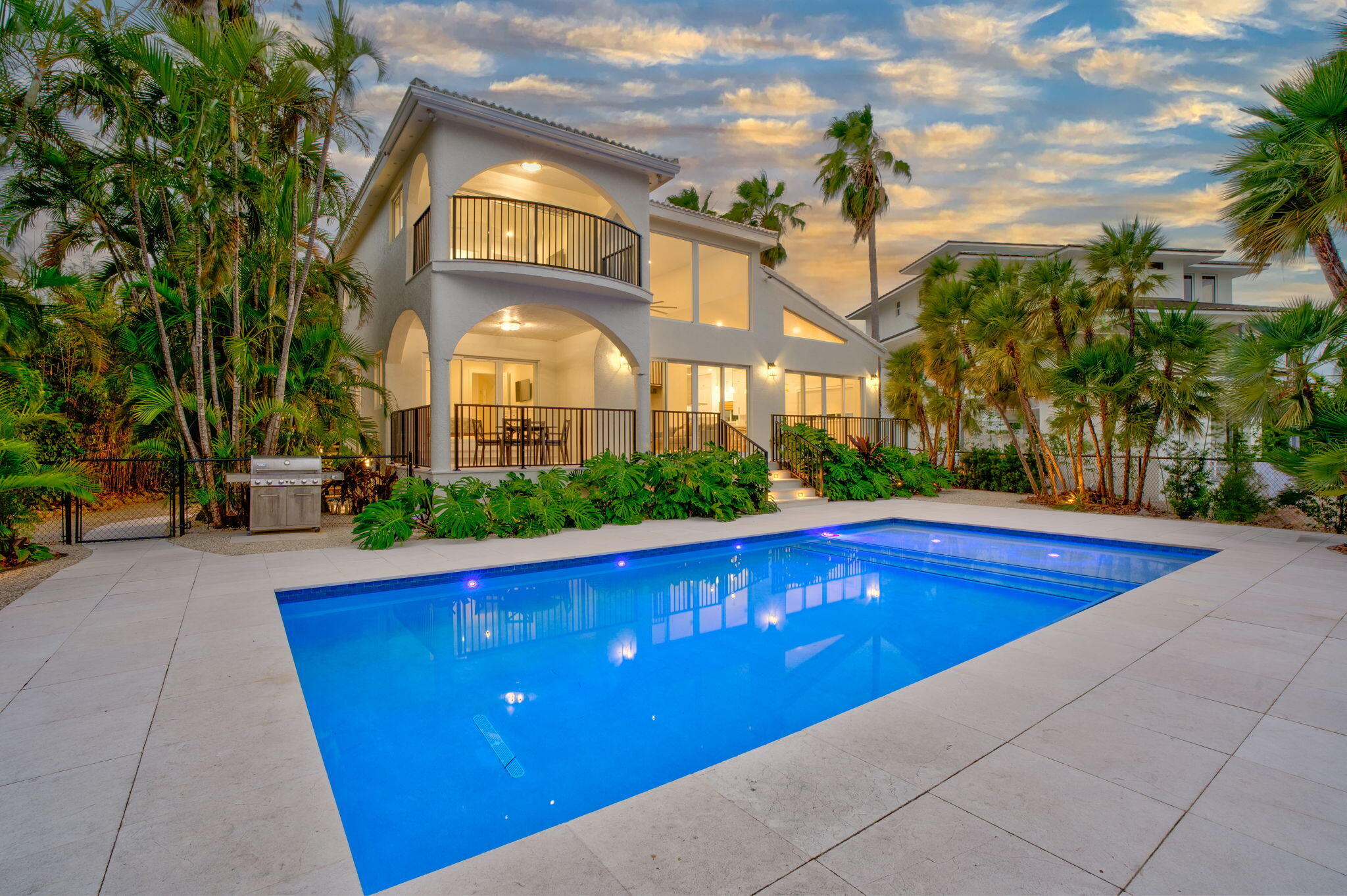Pool area