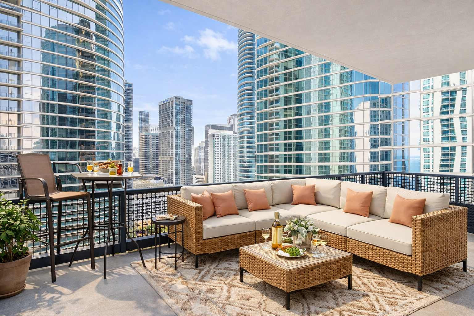 Luxury Condo w/ Rooftop Pool & Gym in Brickell