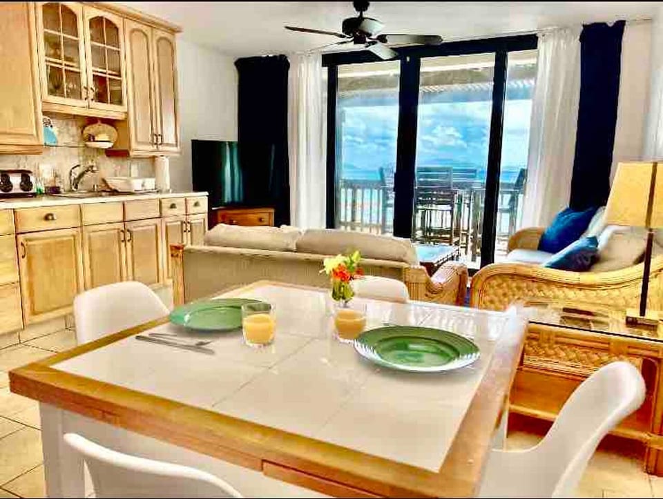 Sapphire Beach-Beachfront Condo SALE - View of Paradise - East End