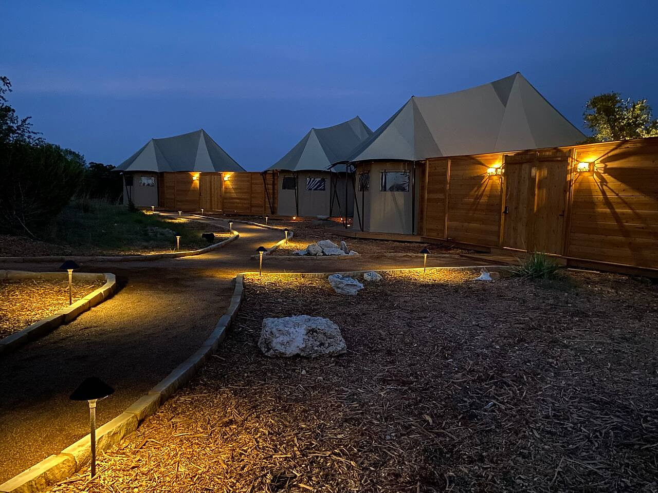 Premium Suite 1 -  Safari Tent  - Private Deck/Hot Tub