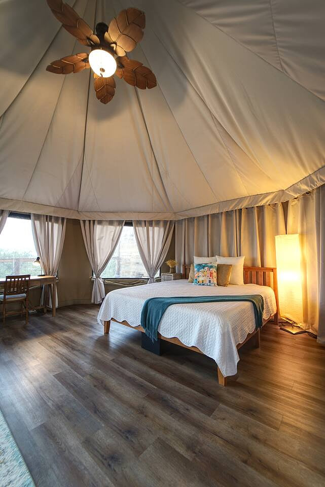 Premium Suite 1 -  Safari Tent  - Private Deck/Hot Tub
