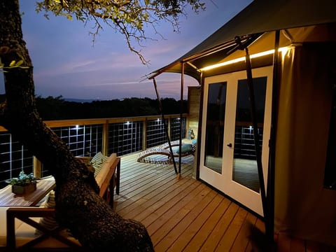 Premium Suite 1 - Safari Tent - Private Deck/Hot Tub