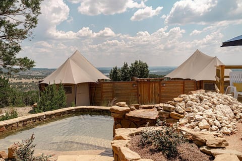 Premium Suite 1 - Safari Tent - Private Deck/Hot Tub