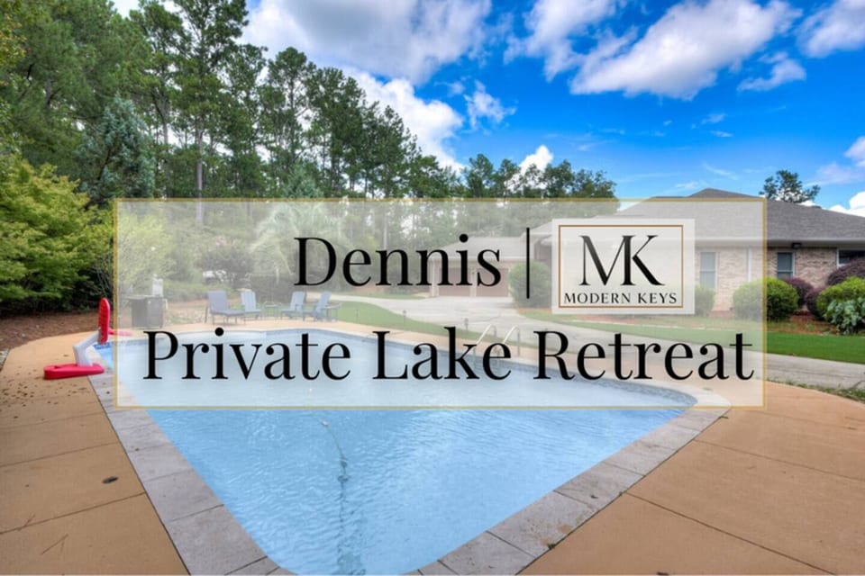 ~ Dennis Private Lake Retreat w/Pool ~ - North Augusta