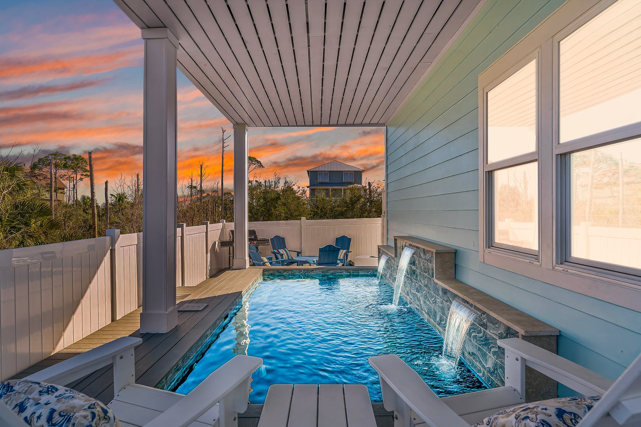 Gulf Sunsets from Your Backyard!