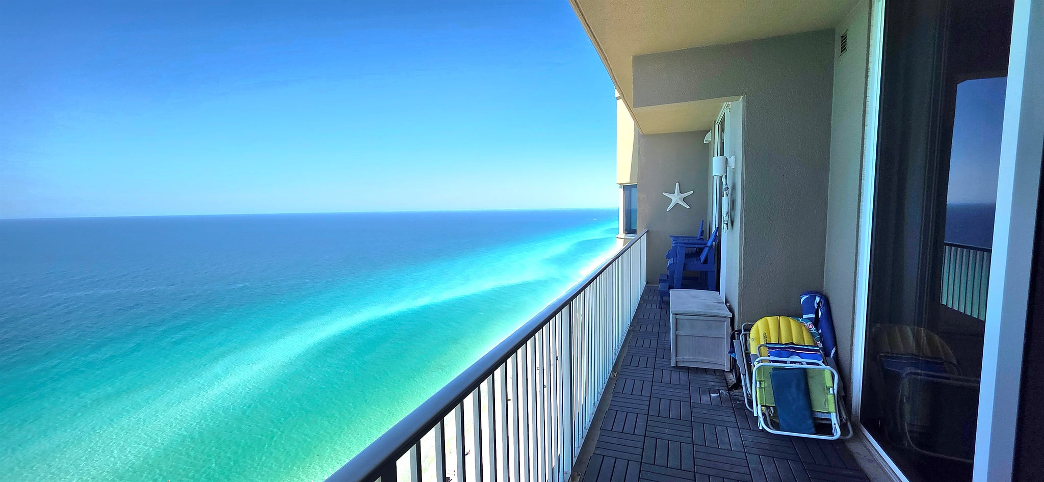 Expansive Balcony With Beautiful Views of the Ocean and Stunning Sunsets!