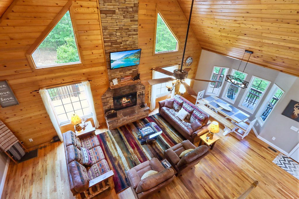 Great Room is open and spacious