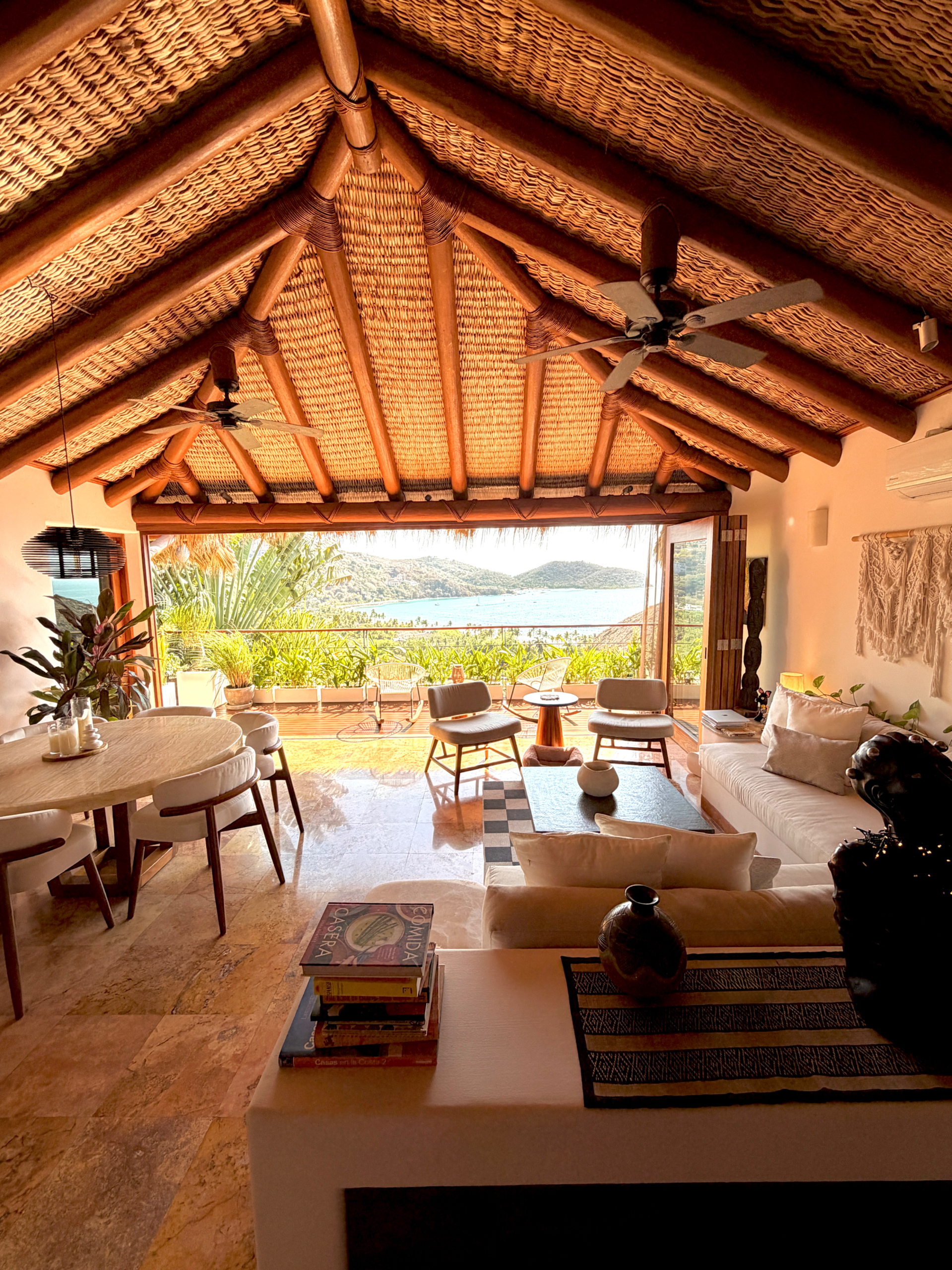 Main living and dining area