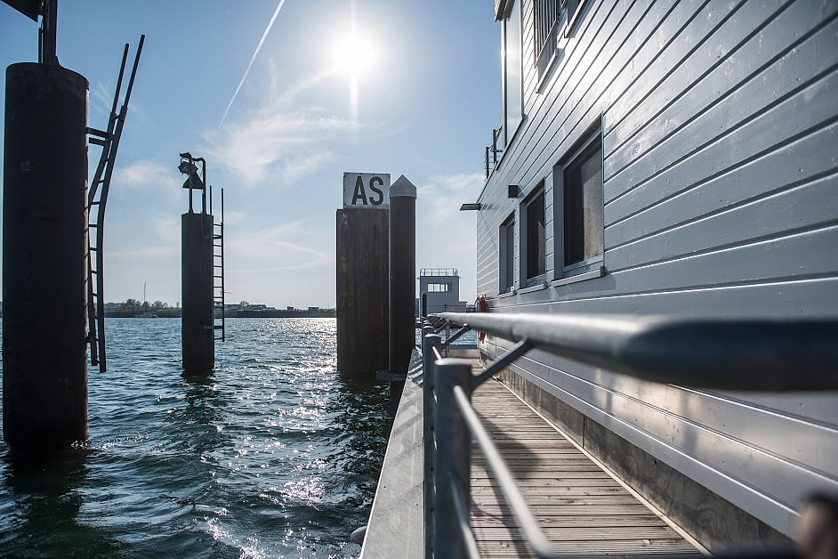 Houseboat in the Baltic Sea Resort Olpenitz – vacation directly on the water