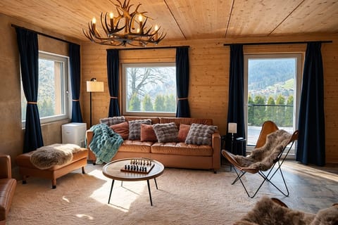 Modern SPA Chalet near Interlaken • AC • Hot Tub • BBQ
