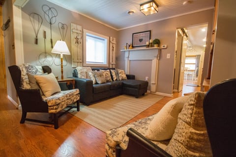Cozy, comfortable living room
