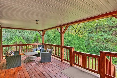 Another view of front porch