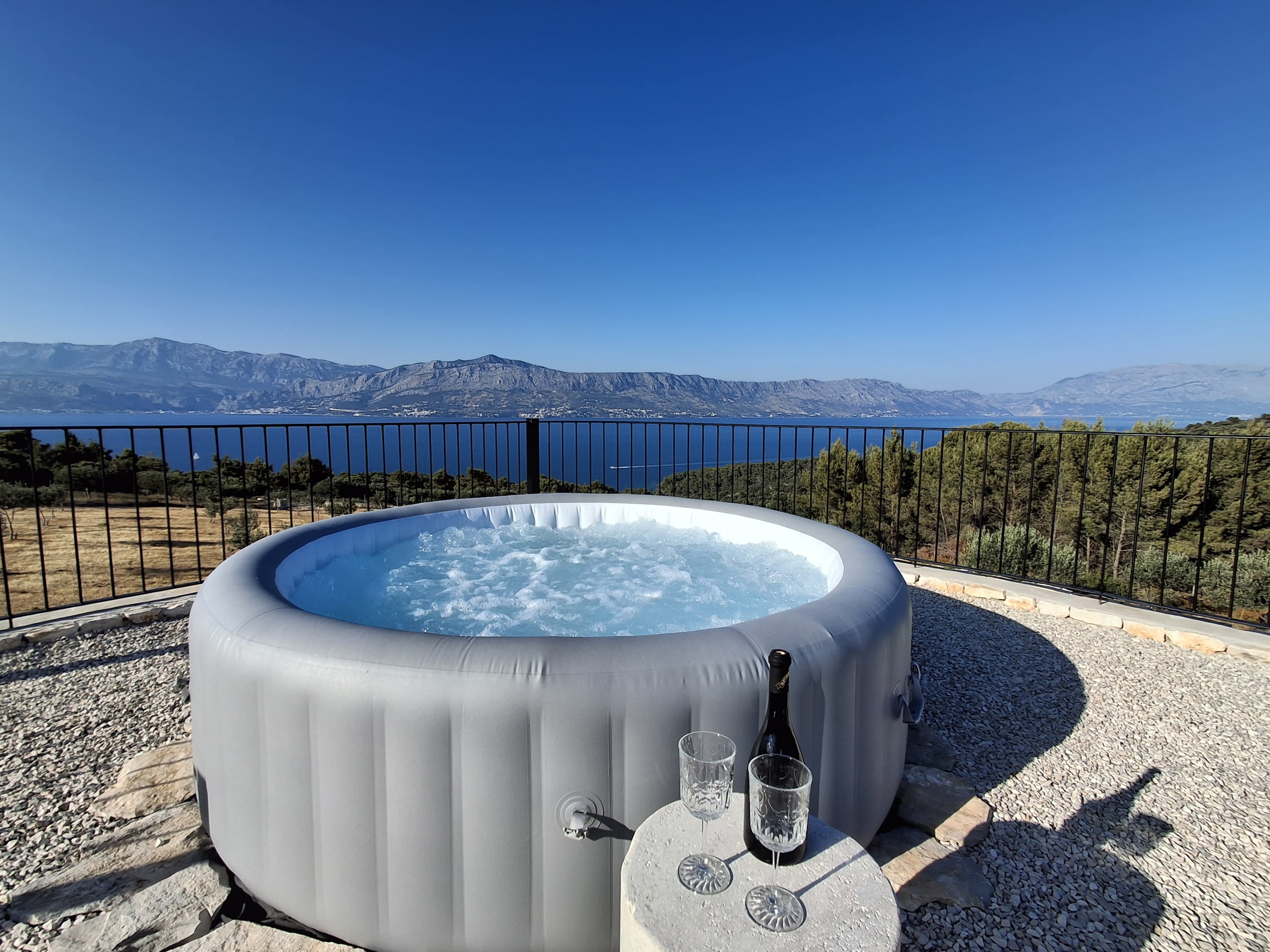 Panoramic sea view+private terrace+pure nature