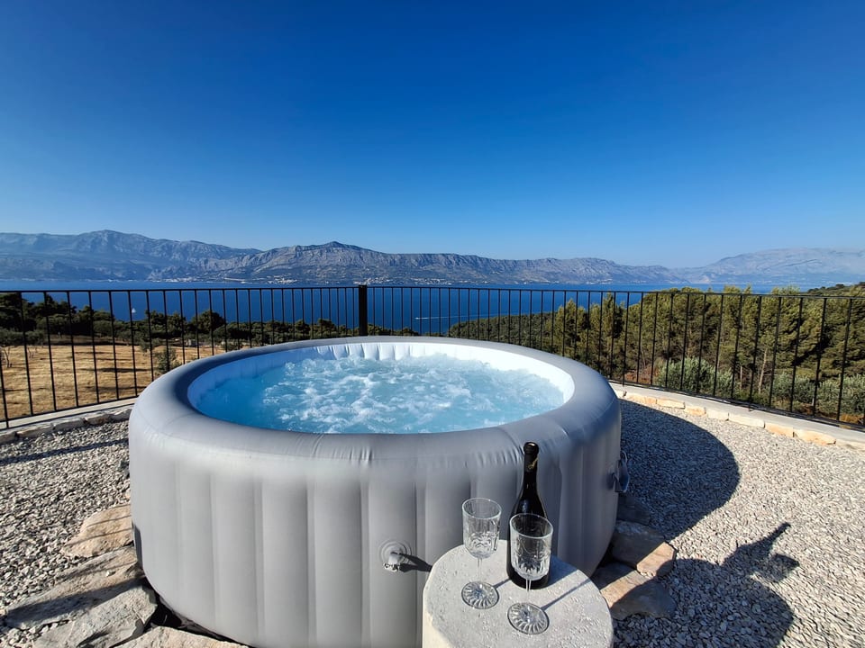 Panoramic sea view+private terrace+pure nature - Postira