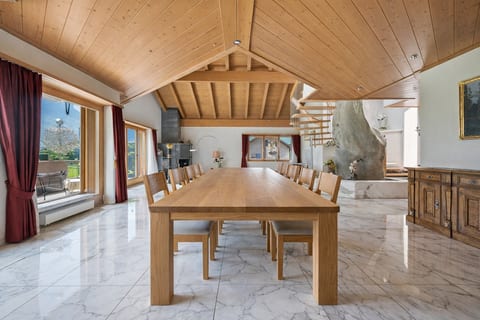 7BR Luxury Chalet near Interlaken • AC • 18 guests