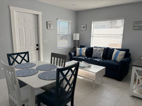 Beachside Blue Retreat | Walk to Beach | Long-Term