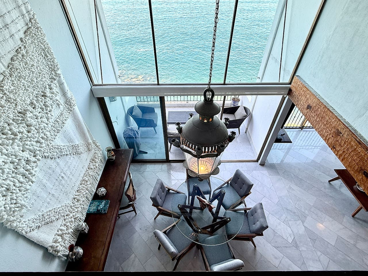 Solamar 703 Oceanfront 2BR Loft Puerto Vallarta | Terrace & Views