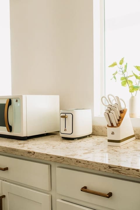 Kitchen counter.
