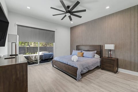 The Dylan: 3‑bedroom home with patio and grill