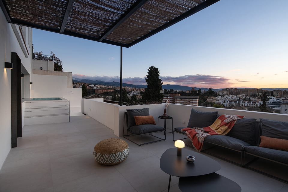 Terraza 6 · Privater Pool & Terrasse · Skyline-Aussichten - Granada