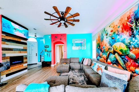 Turtley Awesome - Heated Spa - Themed Bedrooms - BBQ Grill