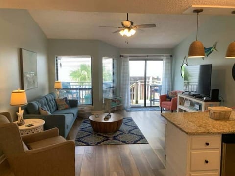 View of Living Room from Kitchen (open concept)